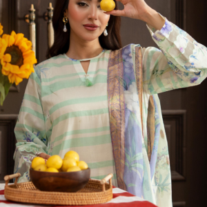 3-pc unstitched POP UP 3-Piece Unstitched Lawn Suit