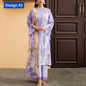 3-pc unstitched POP UP 3-Piece Unstitched Lawn Suit - Image 13