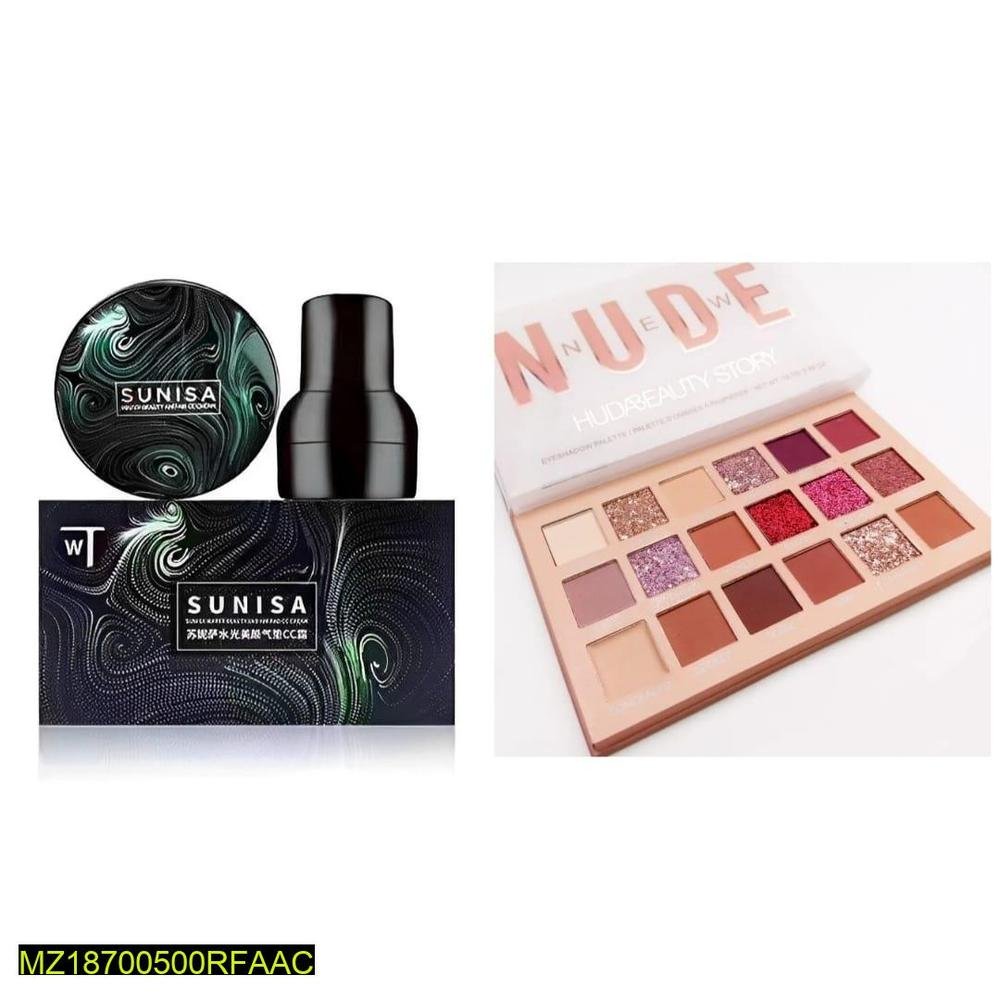 Suniza Foundation & Eyeshadow Palette Duo